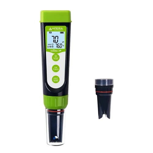 Vista 10 de Apera Instruments AI103G Serie GroStar GS3 EC/500ppm/700ppm Kit de Probador de Lápiz con Sonda EC de Titanio Reemplazable para Prueba de Calidad