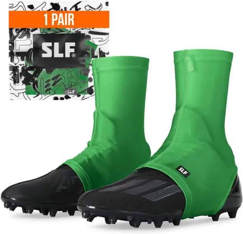 Vista 21 de SLEEFS Fundas de fútbol para cordones seguros, se adapta a cualquier taco Negro