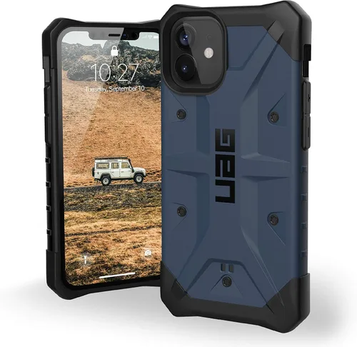 Vista 18 de URBAN ARMOR GEAR UAG - Funda protectora de plasma transparente diseñada para iPhone 12 Mini 5G [pantalla de 5.4 pulgadas], resistente, ligera