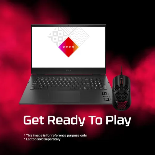 Vista 7 de HyperX Pulsefire Haste - Mouse para juegos, ultraligero, 2.08oz, carcasa de panal, diseño hexagonal, RGB, cable USB HyperFlex, hasta 16000 DPI, 6