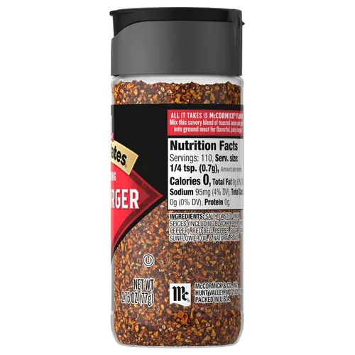 Vista 23 de McCormick Grill Mates Condimento para hamburguesas, 2.75 oz