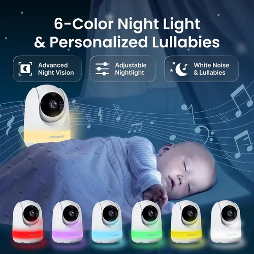 Vista 6 de Babysense 7 Baby Movement Monitor System 2 Sensor Pads Non-Wearable No WiFi