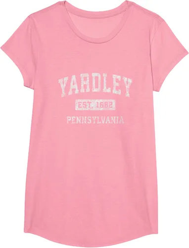 Vista 74 de Yardley Pennsylvania PA - Camiseta de manga corta, diseño deportivo