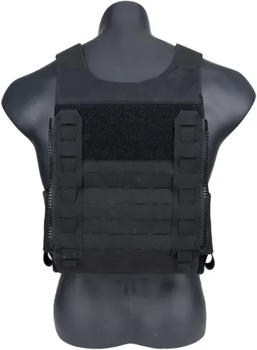 Vista 7 de IDOGEAR Sports Tactical Back Panel MOLLE Zipper Kit Molle Zipper Strap with Expand Loading for Tactical Vest CPC JPC AVS