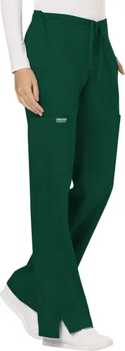 Vista 7 de Cherokee - Pantalones quirúrgicos elásticos Workwear Revolution WW120 para mujer, suaves y con cordón ajustable
