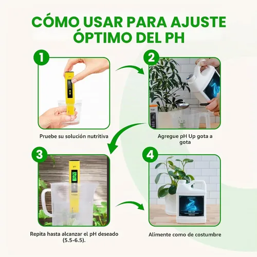 Vista 7 de Humboldts Secret pH para plantas, hidróxido de potasio, líquido, 1 galón
