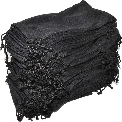 Vista 10 de OWL Bolsas a granel para gafas microfibra suave limpieza caso bolsa negro 12 negro
