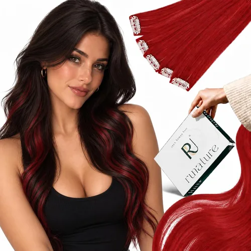 Vista 43 de RUNATURE K Tip - Extensiones de cabello humano real, ombré, pelo corto