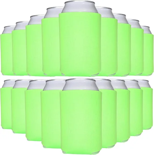 Vista 25 de TahoeBay Blank - Fundas enfriadoras de latas a granel, 12 onzas, paquete de Negro