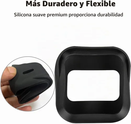 Vista 7 de Tonton Funda de silicona para Blink Outdoor 4/2K+, resistente a la intemperie, protección de silicona con capucha para cámara de seguridad