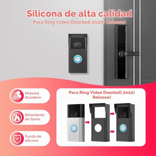Vista 2 de Funda de silicona para timbre de video de 2ª generación (versión 2020)