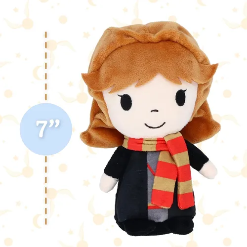 Vista 5 de Kids Preferred Harry Potter - Lindo animal de peluche abrazable de Hermione Granger para niños pequeños y niñas, regalo para niños, 6 pulgadas