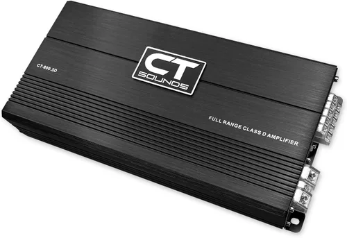 Vista 3 de CT Sounds CT-800.5D Amplificador de coche de 1000 vatios de rango completo clase D de 5 canales