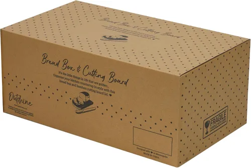 Vista 7 de Caja de pan negra, caja de pan rústica, caja de pan vintage para encimera de cocina, panera negra