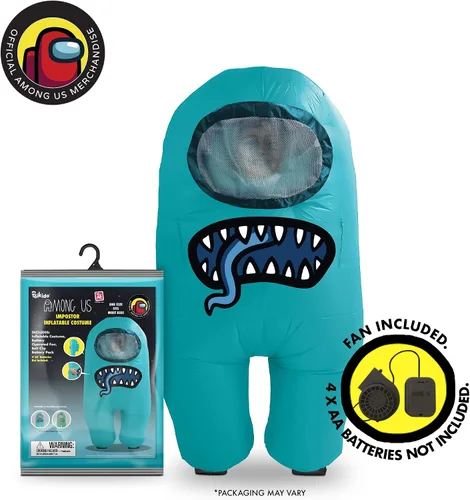 Vista 3 de YuMe Disfraz inflable oficial de Among Us Toikido Toys (niños)