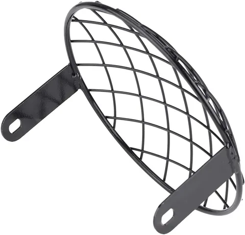 Vista 6 de Parrilla para faros delanteros de 7 pulgadas en malla, 7 cubiertas para bicicleta, 8 rejilla, Acouto 8 pulgadas, rejilla, cuerpo, motocicleta 7