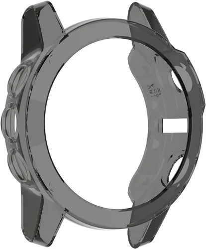 Vista 3 de REYDA Paquete de 2 fundas de reloj compatibles con Garmin Fenix 5X/5X Plus, ultrafinas y suaves de silicona TPU con borde de parachoques, resistente