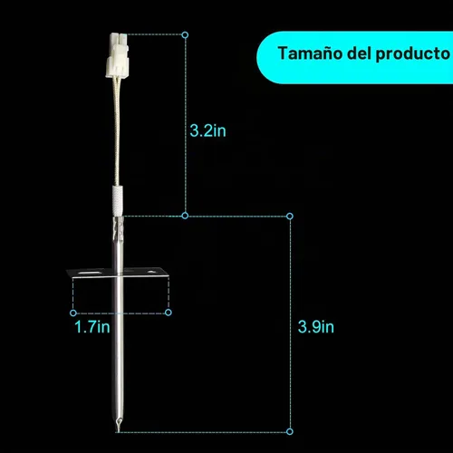 Vista 4 de 【2025 Actualizado】 Sonda de Sensor de Temperatura de Rango para Horno DG32-00002B EBG61305805 - Exacto para Piezas de Horno Sam.Sung y L.G #