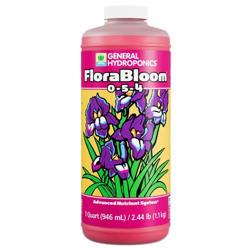 Vista 7 de General Hydroponics FloraBloom 0-5-4 Alimento vegetal, parte del sistema avanzado de nutrientes FloraSeries para plantas, 1 galón