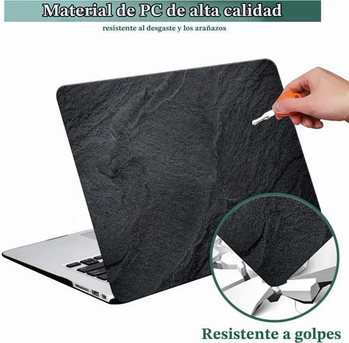 Vista 2 de Funut Funda rígida de plástico para laptop para MacBook Pro de 13 pulgadas 2024 2023 2022 2021 2020-2016 versión M2 M1 A2338 A2289 A2251 A2159 A1989