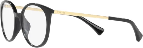 Vista 3 de Ralph by Ralph Lauren Ra7145u - Marcos redondos para anteojos recetados de ajuste universal para mujer