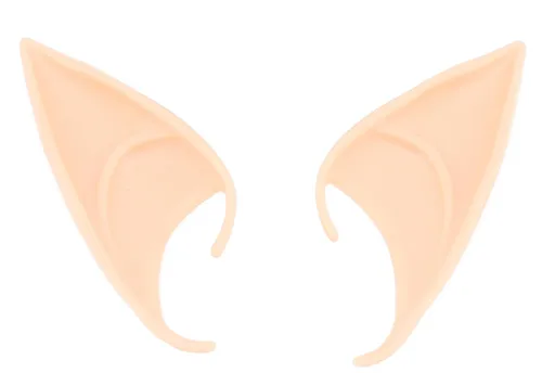 Vista 7 de karlery Peluca larga recta amarilla para mujeres adultas con trenza para Halloween, cosplay, fiesta de disfraces, peluca con orejas de elfo