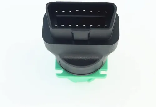 Vista 6 de Adaptador OBD2 macho a verde J1939 hembra