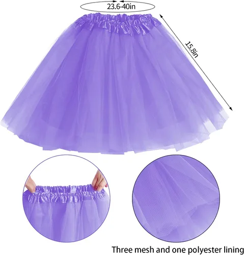 Vista 2 de Miayon - Accesorios de disfraces 6 en 1 para niños trajes y vestidos elegantes de los años 1970 y 1980 para fiestas de cosplay o fiestas temáticas