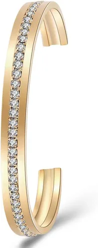 Vista 5 de Weicam Reloj de pulsera de diamantes para mujer, pulsera de pulsera, conjunto de joyería, reloj de pulsera analógico de cuarzo para mujer