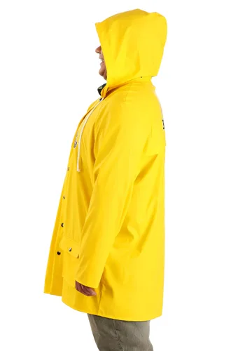 Vista 3 de Disfraz de Abrigo Amarillo Jurassic Park para Adultos Talla Plus Multicolor