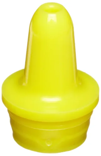 Vista 3 de Wheaton W242424-A Punta de botella de LDPE de 0.591 in, uso con tapa de rosca 15-415 y botella cuentagotas de 0.2-0.5 fl oz, azul (caja de 1000)