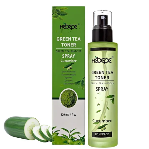 Vista 11 de Green Tea Matcha - Tóner facial con agua de coco, refrescante y calmante con aceite de jojoba, aceite de ricino, filtrado de caracol, 4.1 fl oz