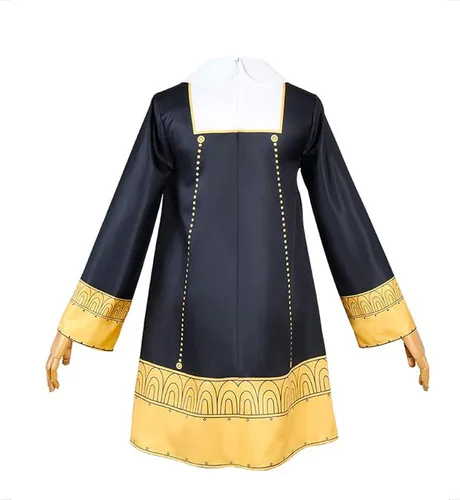 Vista 2 de FADALE Vestidos de disfraz de anime para Halloween, uniforme de cosplay para mujeres y niñas