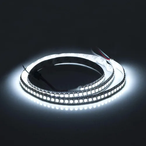 Vista 9 de BTF-LIGHTING RGBW RGB+Blanco Frío SK6812 (Similar WS2812B) 4 Colores en 1 Tira LED, Direccionable Individual, 16.4 pies, 60 píxel/m, 300LED Luz