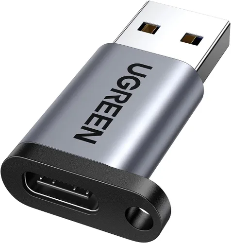 Vista 9 de UGREEN Adaptador USB C hembra a USB macho de 10 Gbps tipo C a USB A, convertidor de cable de carga compatible con Apple Watch iPhone 15 14 13