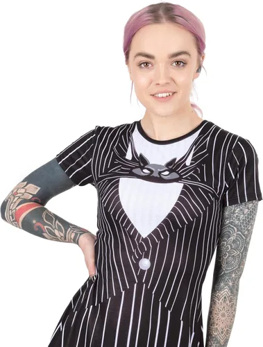 Vista 3 de Disney Disfraz de Jack Skellington de Nightmare Before Christmas para mujer