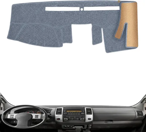 Vista 28 de Alfombrilla Protectora para Salpicadero Compatible con Nissan Altima 2012-2007 (Código de Cuerpo L32, Sin Modelos HUD), Alfombrilla Antirreflejos