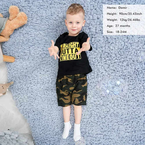 Vista 67 de Conjunto de ropa de verano para bebé y niño, camiseta de manga corta de algodón, pantalones cortos de dinosaurios, conjunto de ropa para niño