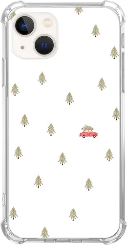 Vista 8 de Funda de teléfono con diseño de collage de mariposas estética, compatible con iPhone 13, funda de collage de Fairy Naturecore para adolescentes