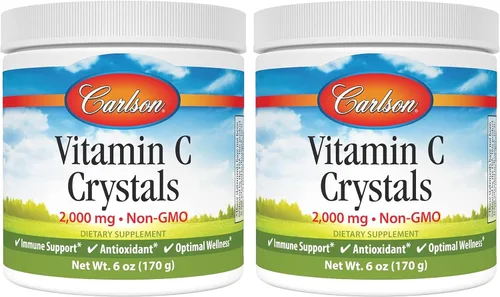 Vista 9 de Carlson Labs Cristales de vitamina C sin OMG, 6 onzas
