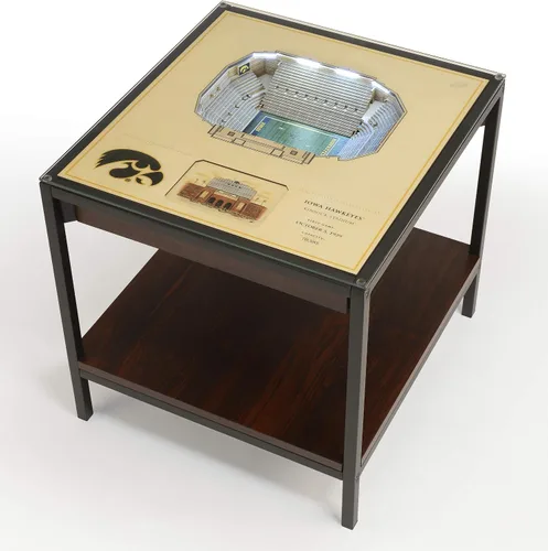 Vista 31 de YouTheFan NCAA - Mesa auxiliar iluminada StadiumView de 25 capas