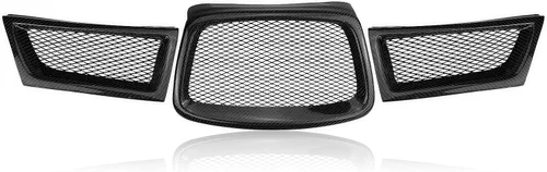 Vista 2 de Parrilla delantera de fibra de carbono para Subaru Impreza 9th WRX STI 2006-2007