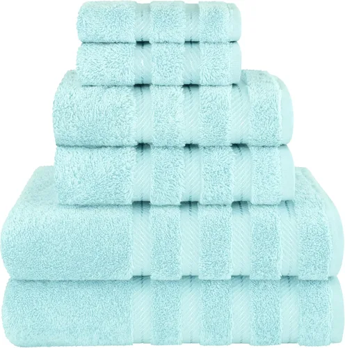 Vista 81 de American Soft Linen - Juego de toallas de 3 piezas, 1 toalla de baño, 1 toalla de mano y 1 toalla pequeña, 100% algodón turco para baño, juego