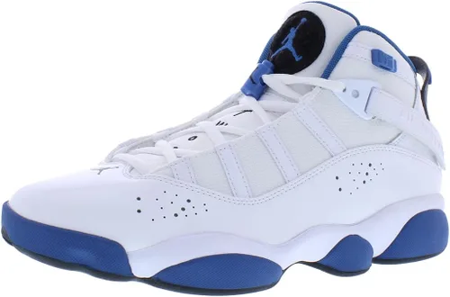 Vista 16 de Jordan Zapatos de baloncesto 6 Rings para hombre 322992-012 Azul