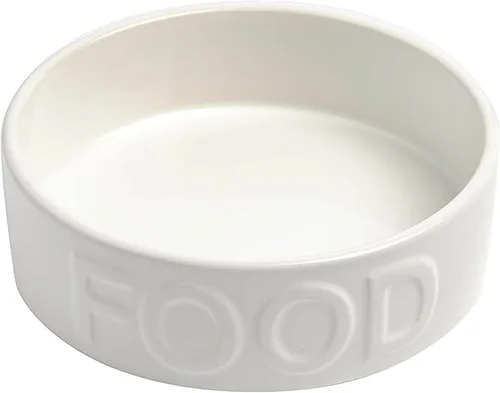 Vista 10 de Park Life - Cuencos de cerámica para mascotas, cuencos para alimentos y agua para perros y gatos, lindo cuenco para mascotas para perros y gatos Gris
