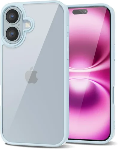 Vista 185 de LoeoeL para iPhone 8 Plus/ 7 Plus Funda Transparente, Funda Híbrida de Teléfono [Plástico Duro y Parachoques de Silicona Suave] Cubierta Protectora