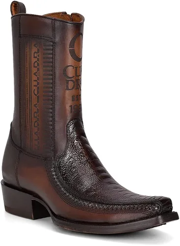 Vista 2 de Cuadra Botas vaqueras para hombre en piel auténtica de avestruz 1J2KPT