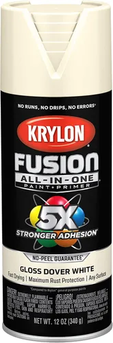 Vista 68 de Krylon Fusion - Pintura en aerosol adhesiva todo en uno para uso en interiores y exteriores, 12 onzas, vidrio de playa