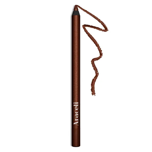 Vista 16 de Araceli Beauty - Lápiz delineador de ojos, resistente al agua y a las manchas, color negro Long-Lasting Soft and Creamy Texture for Precision