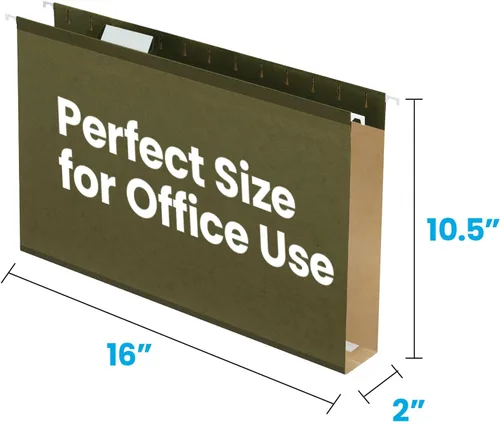 Vista 6 de Pendaflex, fólder organizador para colgar, Verde (Standard Green)